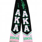 ALPHA KAPPA ALPHA SCARF BLACK