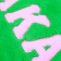 ALPHA KAPPA ALPHA FUR BAG GREEN