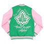 ALPHA KAPPA ALPHA FLEECE JACKET Green / Pink