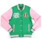 ALPHA KAPPA ALPHA FLEECE JACKET Green / Pink