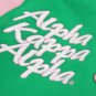ALPHA KAPPA ALPHA FLEECE JACKET Green / Pink