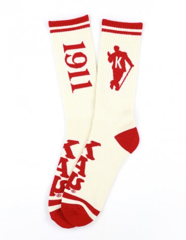 KAPPA ALPHA PSI SOCKS IVORY