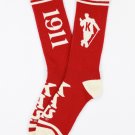 KAPPA ALPHA PSI SOCKS CRIMSON RED