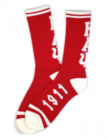 KAPPA ALPHA PSI SOCKS Crimson