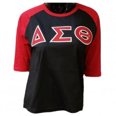 Delta Sigma Theta Baseball Tee Shirt