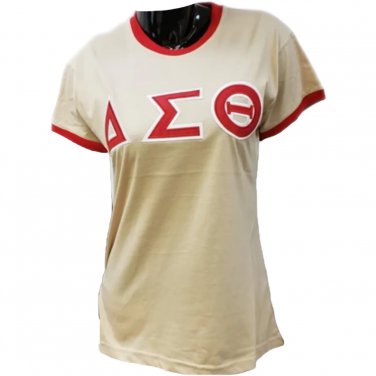 Delta Sigma Theta Ringer Tee Shirt