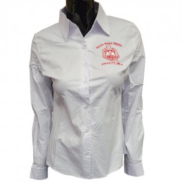 Delta Sigma Theta Button Collar Shirt