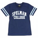 WOMEN'S SPELMAN COLLEGE FOOTBALL JERSEY TEE WOMEN'S SPELMAN COLLEGE FOOTBALL JERSEY TEE