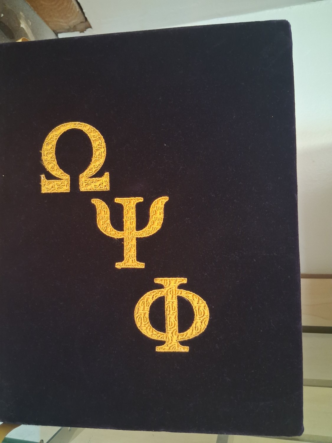 OMEGA PSI PHI NOTE BOOK