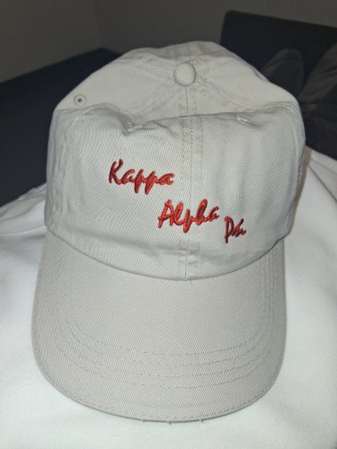 KAPPA ALPHA PSI FRATERNITY KHAKI CAP