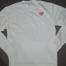 ALPHA KAPPA ALPHA White Crewneck Sweatshirt with Pockets MEDIUM