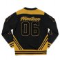 ALPHA PHI ALPHA WOOL V-NECK SWEATER CARDIGAN_BLACK