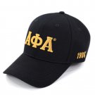 Alpha Phi Alpha LETTER BALL CAP BLACK