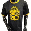 ALPHA PHI ALPHA Flocked Ringer T Shirt