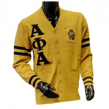 ALPHA PHI ALPHA Varsity Cardigan