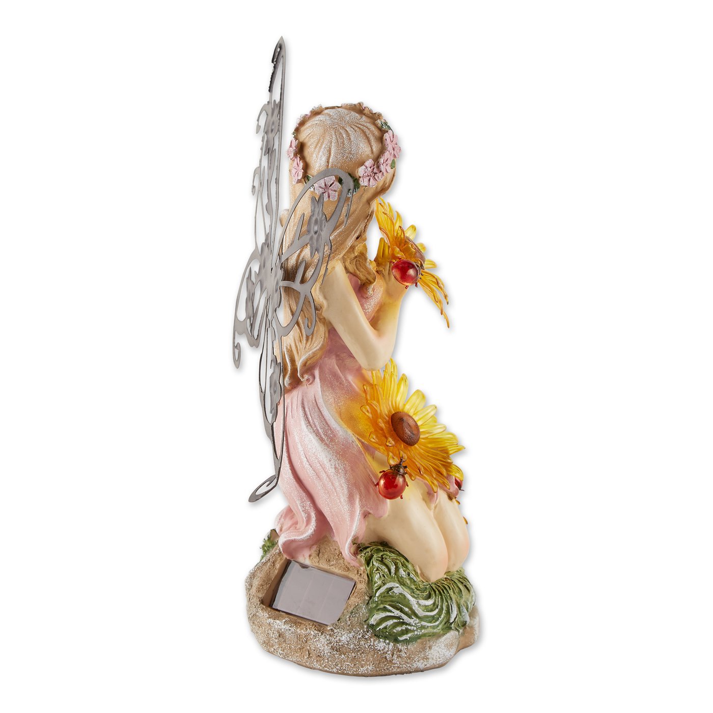 fairy solar statue