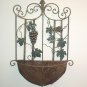 artistic wall basket with liner
