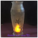 Frosted Vase