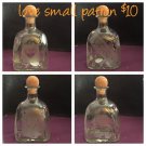 Small square bottle