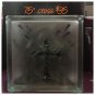 Frosted Cross Glass Block