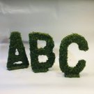Moss Letters 11'' tall with stand wedding initials monogram table decor sweetheart table