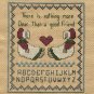 A GOOD FRIEND Finished Completed Stitchery Hand Made