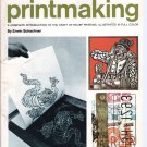 Step-by-Step Printmaking by Erwin Schachner Softcover Book
