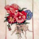 FINISHED PANSIES Counted Cross Stitchery