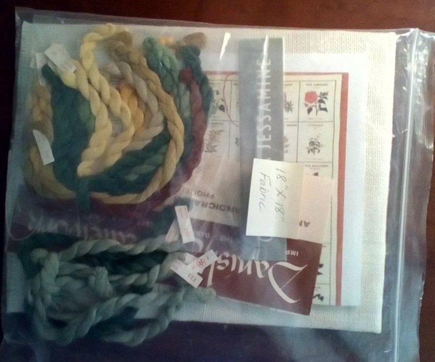 Gerda Bengtsson-Carolina Jessamine (Jasmine Flower) Danish X Stitch Kit