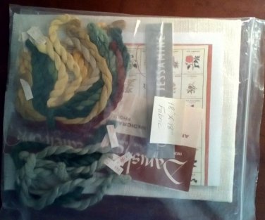 Gerda Bengtsson-Carolina Jessamine (Jasmine Flower) Danish X Stitch Kit
