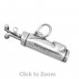 Oxidized Sterling Silver Golf Bag Pendant Jewelry Charm 74460