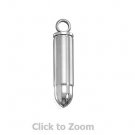 Stainless Steel Bullet Pendant Jewelry W5058