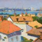 Landscape Painting Original oil painting Soviet of the USSR Ukraine Europe Realism