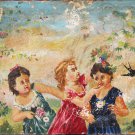 USSR Soviet propaganda Vintage Art October Revolution bolsheviks paintings