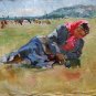 USSR Soviet propaganda Vintage Art October Revolution bolsheviks paintings