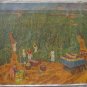Oil Painting Handmade Vintage Soviet Socialist Realist propaganda USSR