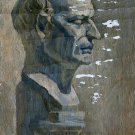Oil Painting Handmade Vintage Soviet Socialist Realist propaganda USSR