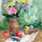 Oil Painting Handmade Vintage Soviet Socialist Realist propaganda USSR
