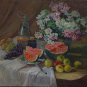 Oil Painting Handmade Vintage Soviet Socialist Realist propaganda USSR