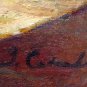 Oil Painting Handmade Vintage Soviet Socialist Realist propaganda USSR