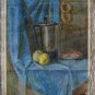 Oil Painting Handmade Vintage Soviet Socialist Realist propaganda USSR