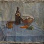 Oil Painting Handmade Vintage Soviet Socialist Realist propaganda USSR