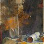 Oil Painting Handmade Vintage Soviet Socialist Realist propaganda USSR