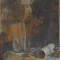 Oil Painting Handmade Vintage Soviet Socialist Realist propaganda USSR