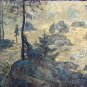 Oil Painting Handmade Vintage Soviet Socialist Realist propaganda USSR