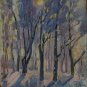Oil Painting Handmade Vintage Soviet Socialist Realist propaganda USSR