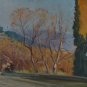 Oil Painting Handmade Vintage Soviet Socialist Realist propaganda USSR