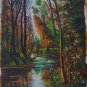 Oil Painting Handmade Vintage Soviet Socialist Realist propaganda USSR