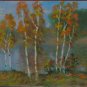 Oil Painting Handmade Vintage Soviet Socialist Realist propaganda USSR