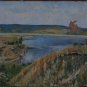 Oil Painting Handmade Vintage Soviet Socialist Realist propaganda USSR